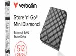 Verbatim Store 'n' Go Mini Diamond Externe SSD 512 GB