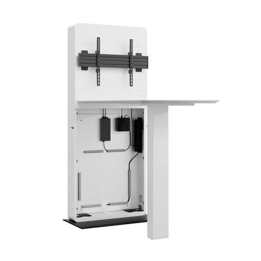 Hagor CON-Line® FS Table 32 - 55" Medienstele freistehend inkl. Stehtisch