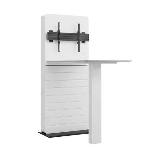 Hagor CON-Line® FS Table 32 - 55" Medienstele freistehend inkl. Stehtisch