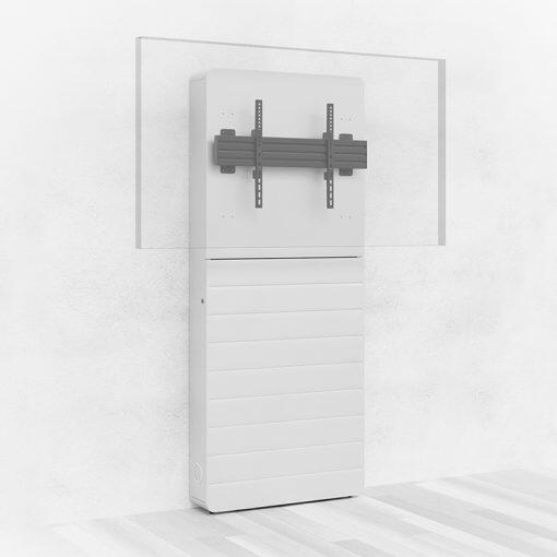 Hagor CON-Line® W 55 - 65" Medienstele Boden-Wand-Montage