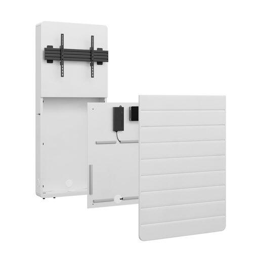Hagor CON-Line® W 55 - 65" Medienstele Boden-Wand-Montage