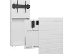 Hagor CON-Line® W 55 - 65" Medienstele Boden-Wand-Montage