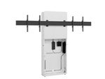 Hagor CON-Line® W Dual 55 - 65" Medienstele Boden-Wand-Montage