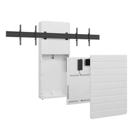 Hagor CON-Line® W Dual 55 - 65" Medienstele Boden-Wand-Montage