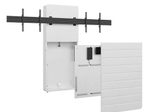 Hagor CON-Line® W Dual 55 - 65" Medienstele Boden-Wand-Montage