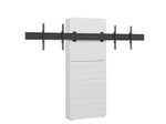 Hagor CON-Line® W Dual 55 - 65" Medienstele Boden-Wand-Montage