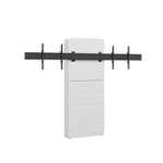 Hagor CON-Line® W Dual 55 - 65" Medienstele Boden-Wand-Montage