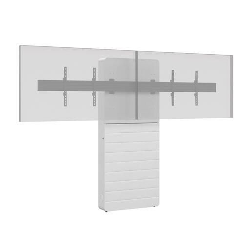 Hagor CON-Line® W Dual 55 - 65" Medienstele Boden-Wand-Montage