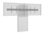 Hagor CON-Line® W Dual 55 - 65" Medienstele Boden-Wand-Montage