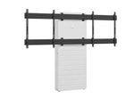 Hagor CON-Line® W Dual 65 - 75" Medienstele Boden-Wand-Montage
