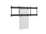 Hagor CON-Line® W Dual 65 - 75" Medienstele Boden-Wand-Montage
