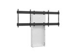 Hagor CON-Line® W Dual 65 - 75" Medienstele Boden-Wand-Montage