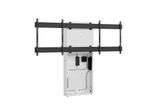 Hagor CON-Line® W Dual 65 - 75" Medienstele Boden-Wand-Montage