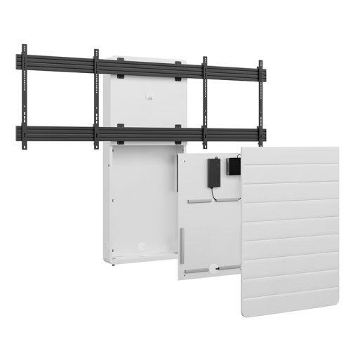 Hagor CON-Line® W Dual 65 - 75" Medienstele Boden-Wand-Montage