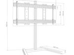 Hagor ST Cisco WebEx Board Pro 75" Standsystem freistehend