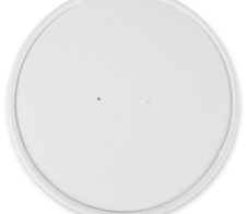 NATURE Star Deckel für Einweg-Suppenbecher, 15 cm, weiß