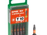 SPAX Bits T10 T-STAR Plus, 5St.