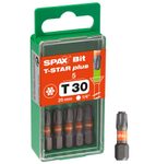 SPAX Bits T30 T-STAR Plus, 5St.