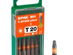 SPAX Bits T20 T-STAR Plus, 5St.