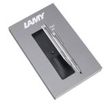 LAMY Schreibset logo brushed schwarz
