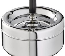 APS KLASSIKER Aschenbecher silber