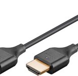 goobay HDMI-Kabel mit Ethernet 1m schwarz