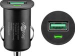 goobay 18W USB-A Kfz-Ladegerät, schwarz