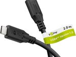 goobay USB4 Kabel 100W 2m schwarz