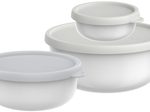 MEPAL Frischhaltedosen-Set Lumina, weiß
