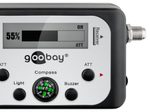 goobay Satelliten-Finder mit digitaler Pegelanzeige