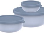 MEPAL Frischhaltedosen-Set Lumina, blau