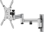 goobay TV-Halterung Caravan FULLMOTION (M) silber