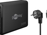 goobay 240W USB-A, 3x USB-C Schnellladegerät, schwarz