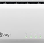 goobay Netzwerkswitch 5-fach