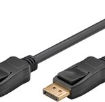 goobay DisplayPort 1.4 Kabel 1m schwarz
