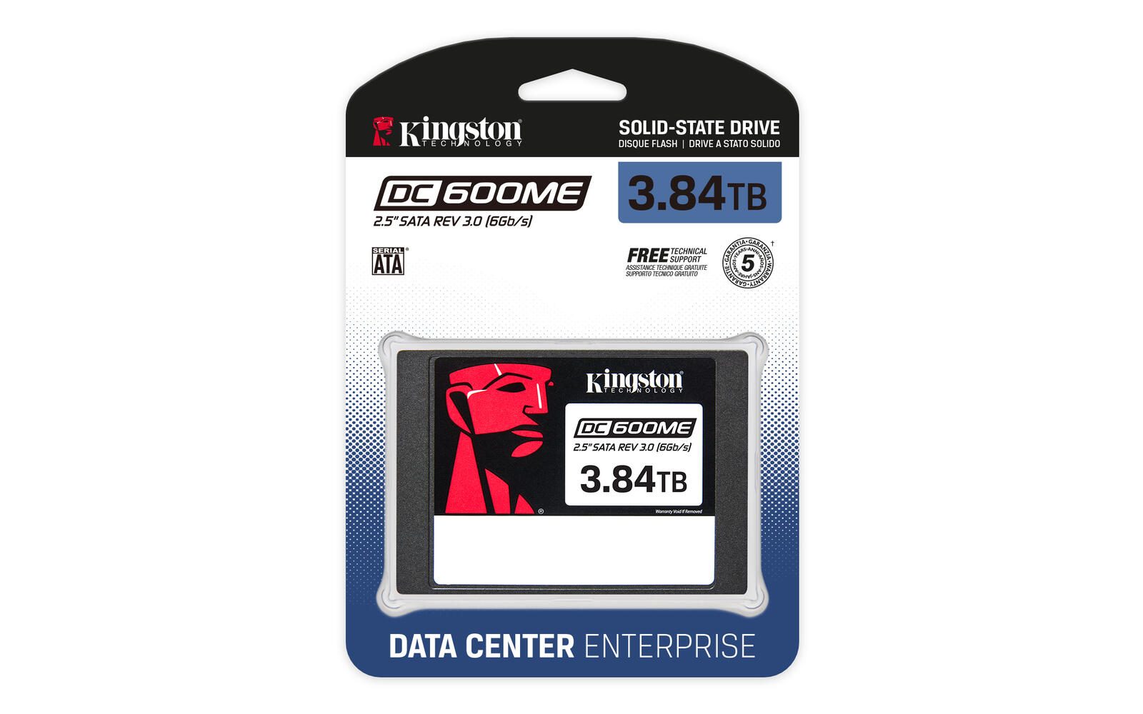 Kingston DC600ME 2,5" Enterprise SATA SSD - 3.84 TB