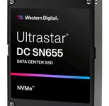 WD Ultrastar DC SN655 U.3 SSD - 15,4 TB, TCG Ruby