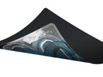 CHERRY XTRFY GP4 Gaming-Mauspad Schwarz, Blau, Grau