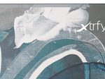 CHERRY XTRFY GP4 Gaming-Mauspad Schwarz, Blau, Grau