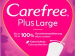 Carefree Slipeinlagen Plus Large ohne Duft für Slip, 48 St.