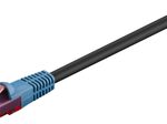goobay Outdoor-LAN-Kabel CAT6 75m schwarz