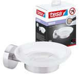 tesa Seifenschale Wandmontage MOON silber