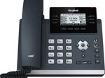 Yealink SIP-T42U - VoIP-Telefon mit Rufnummernanzeige - Classic Gray