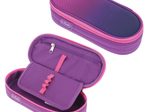 herlitz Schlampermäppchen befüllt Dip Dye pink/purple