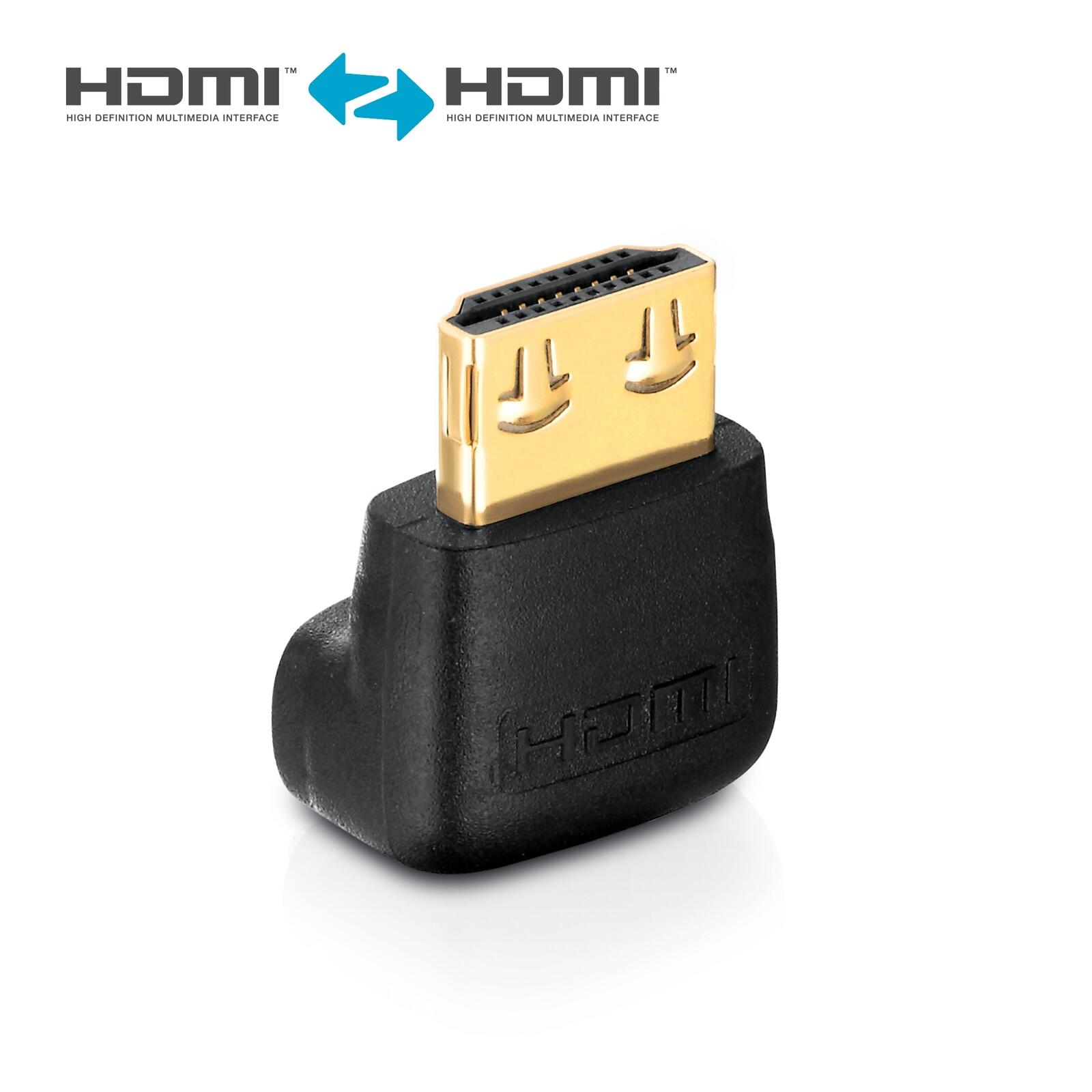 PureLink HDMI/HDMI Adapter -90° PureInstall