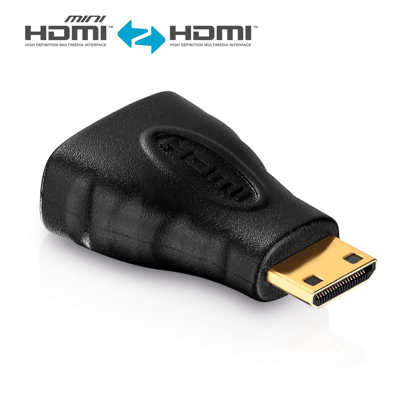 PureLink Mini HDMI/HDMI Adapter - PureInstall - Schwarz