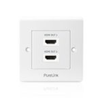 PureLink HDMI Anschlußdose - PureInstall 2-fach