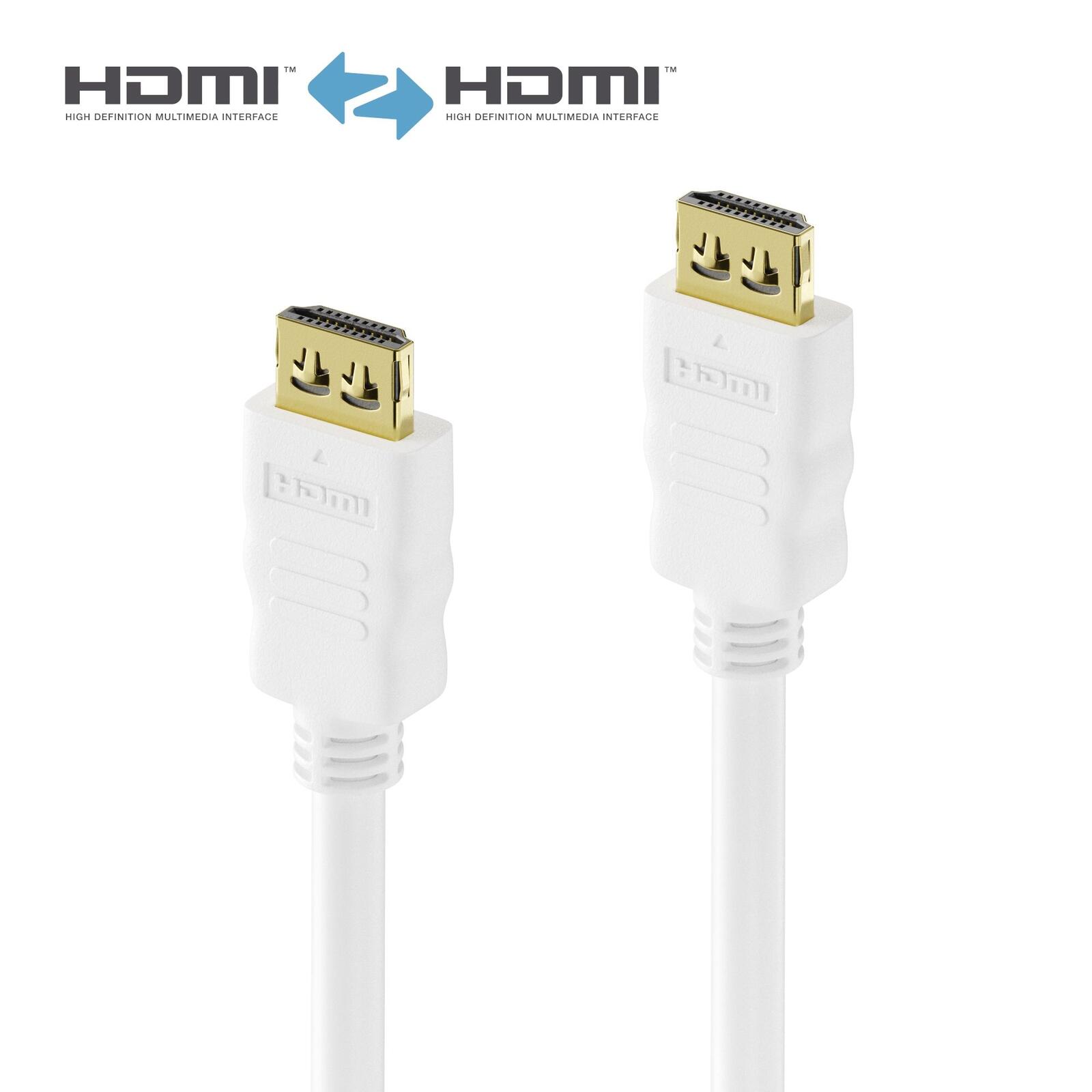 PureLink HDMI Kabel - PureInstall - weiß - 0,50m