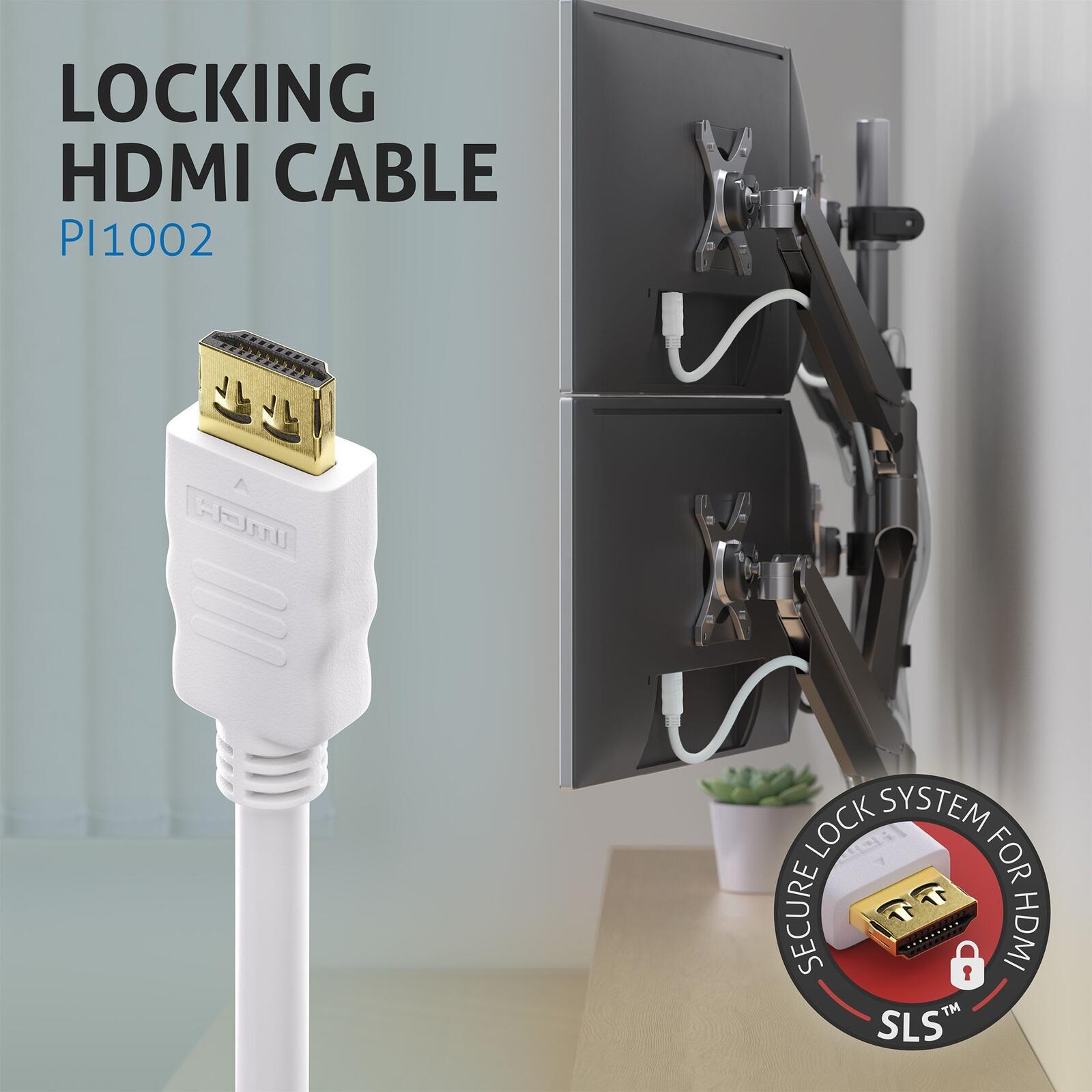 PureLink HDMI Kabel - PureInstall - weiß - 10,0m
