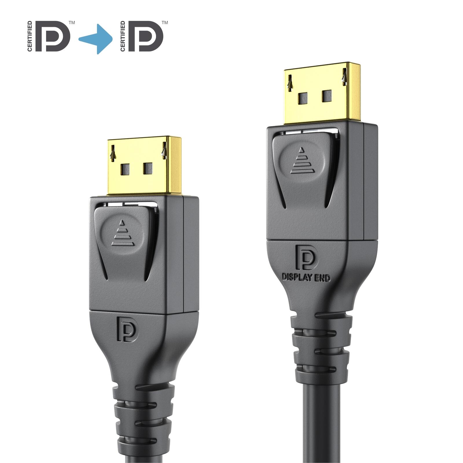 PureLink Active DisplayPort 1.4 Kabel - PureInstall 7,50m